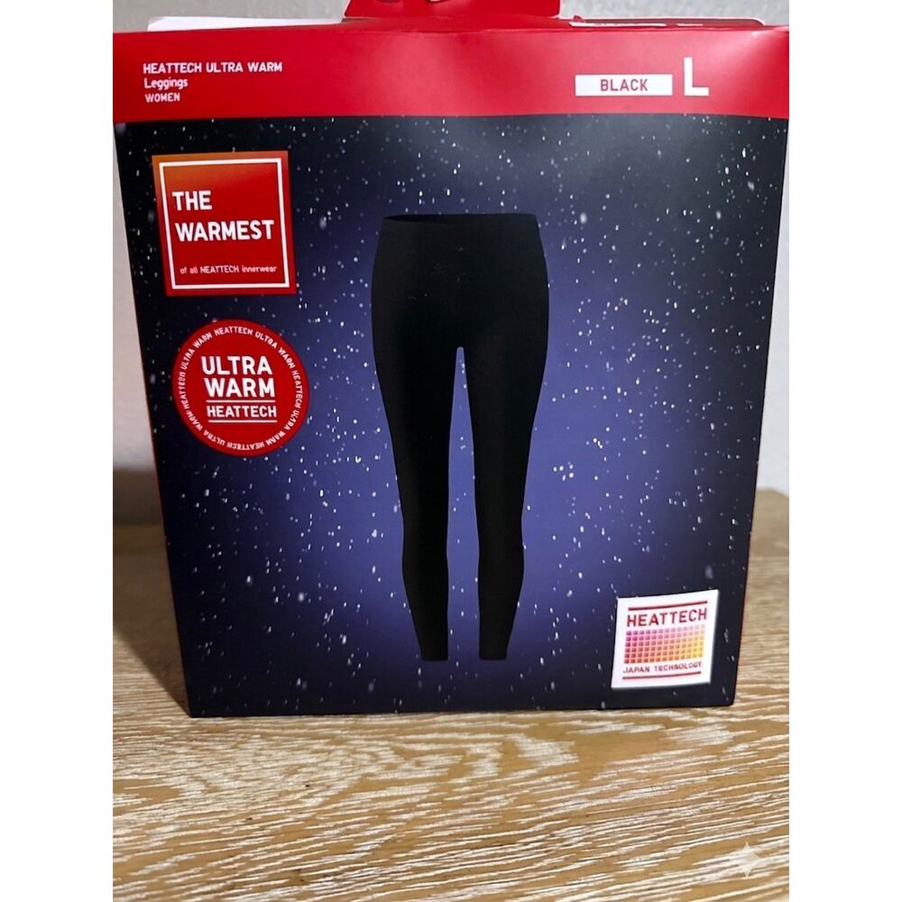 HEATTECH Ultra Warm Women’s Leggings Black L Regular Ankle Solid